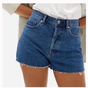 Everlane Dark Blue Jean Shorts